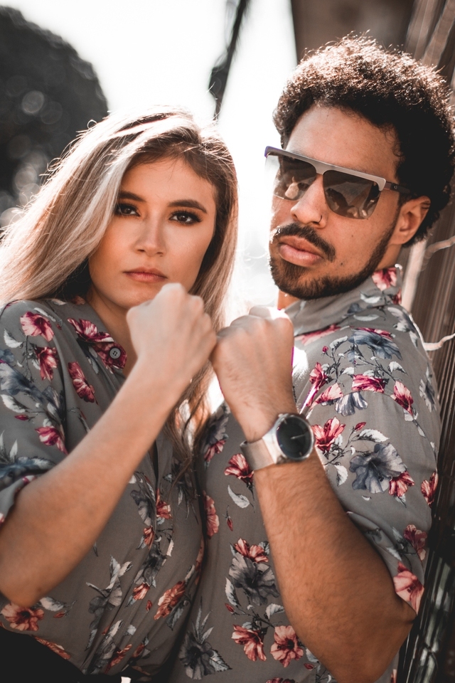 Ensaio Pré Casamento no Centro de Chapecó - SC - Kelyta e Diego